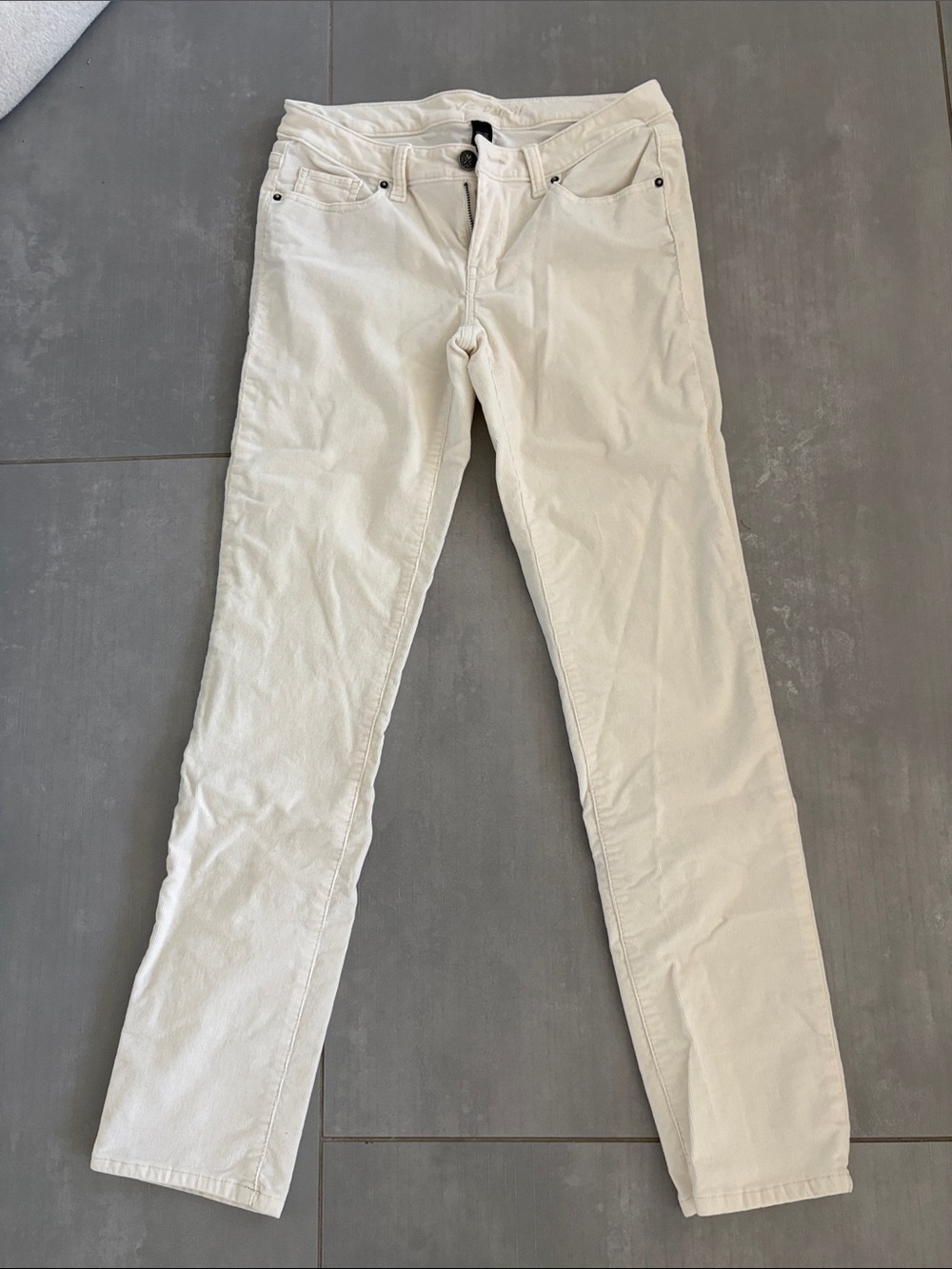 Victoria's Secret Cream Boot Cut Pants